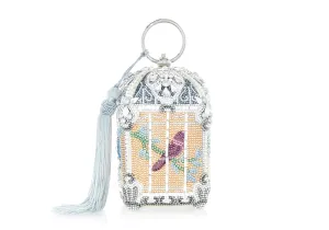 Birdcage Solarium Handbag Feminine crossbody carrier Modern Fashion