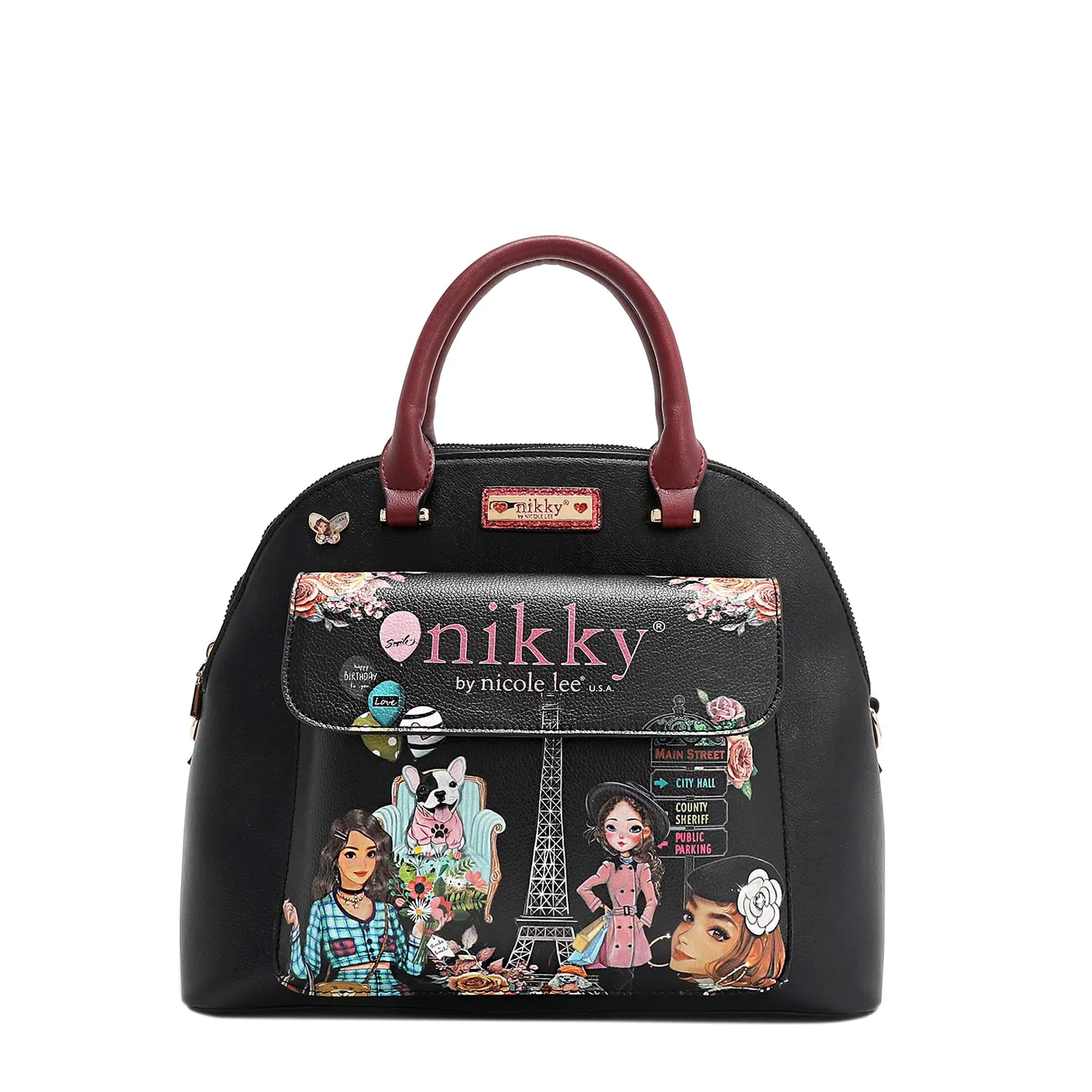 Urban Detail Evening event purse NIKKY MAKES FRIENDS DOME BAG