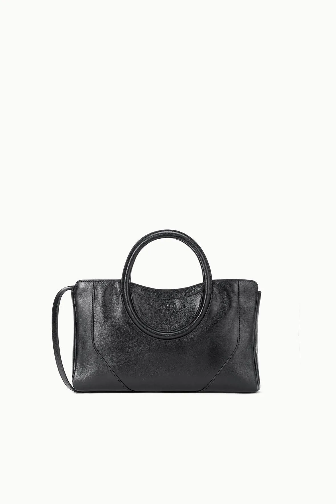 MAUDE MINI SATCHEL | BLACK Trendy designer clutch
