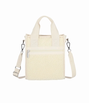 Outdoor Lifestyle Denim Mini North/South Tote