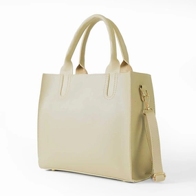 Service Bag Beige Slim Style Durable Form