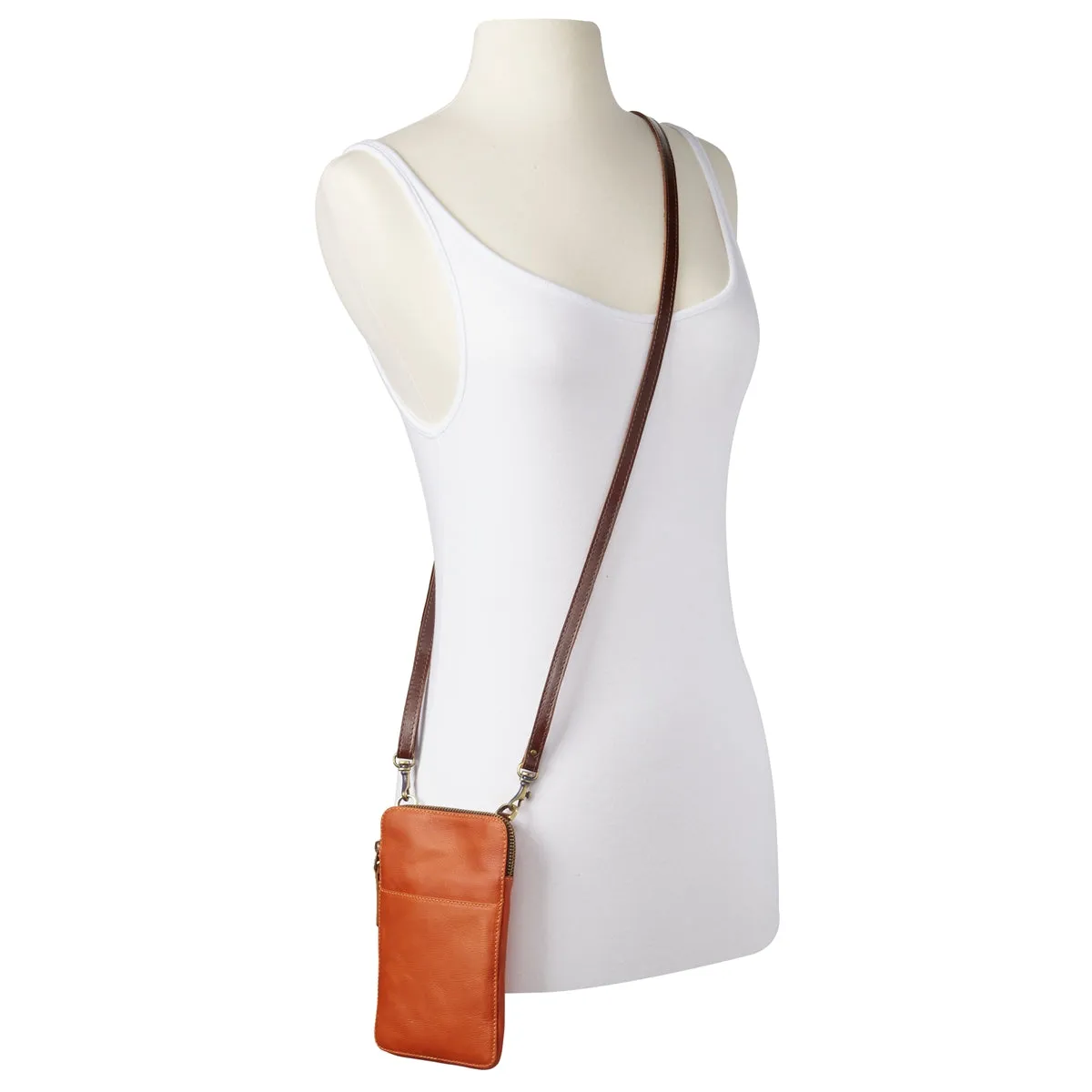 Sonoma Zippy Ziptop Smartphone Crossbody Pouch Practical Travel