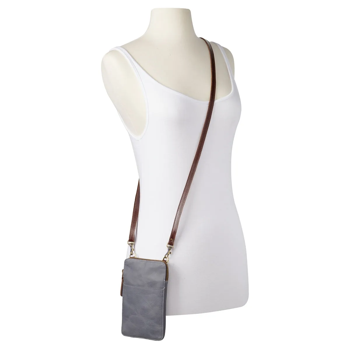 Sonoma Zippy Ziptop Smartphone Crossbody Pouch Sporty Look Versatile utility