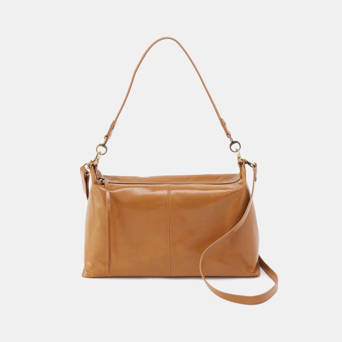 Avon Shoulder Bag In Polished Leather - Natural Durable Texture