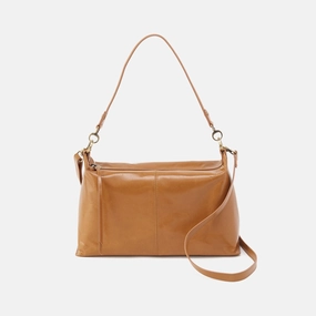 Durable Streetwear Style A must-have accessory for busy city life Avon Shoulder Bag In Polished Leather - Natural