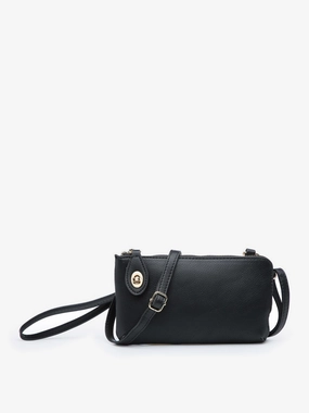 Compact Size Sleek Shape Kendall Vegan Crossbody