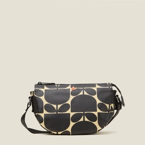 Functional Gear Everyday Comfort Mini Rounder Crossbody - Block Flower Monochrome