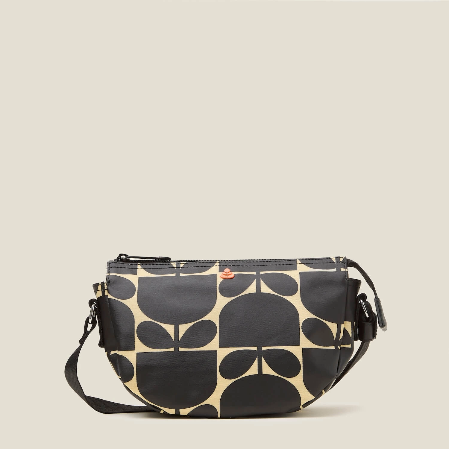 Functional Gear Everyday Comfort Mini Rounder Crossbody - Block Flower Monochrome