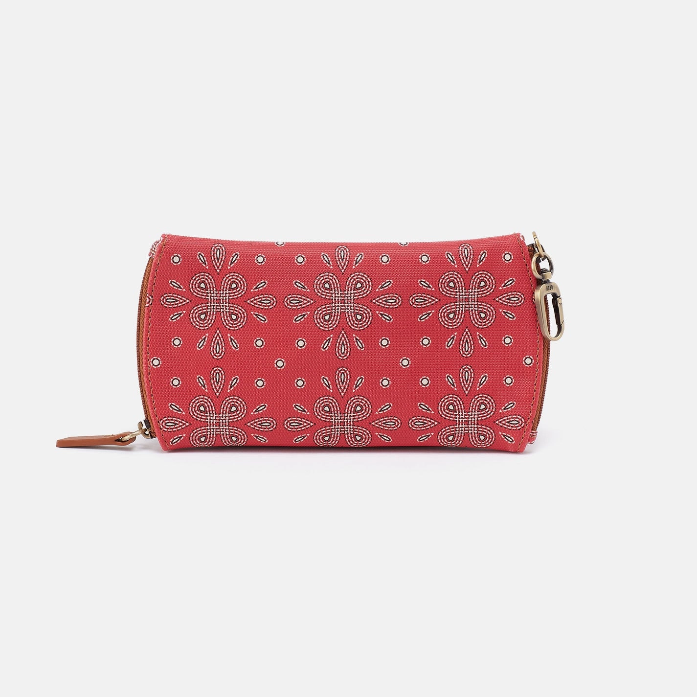 Spark Double Eyeglass Case In Coated Canvas - Red Journey Bandana Casual Outfit Everyday Performance