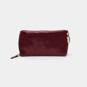 Spark Double Eyeglass Case in Polished Leather - Saddleberry Daily Organizer