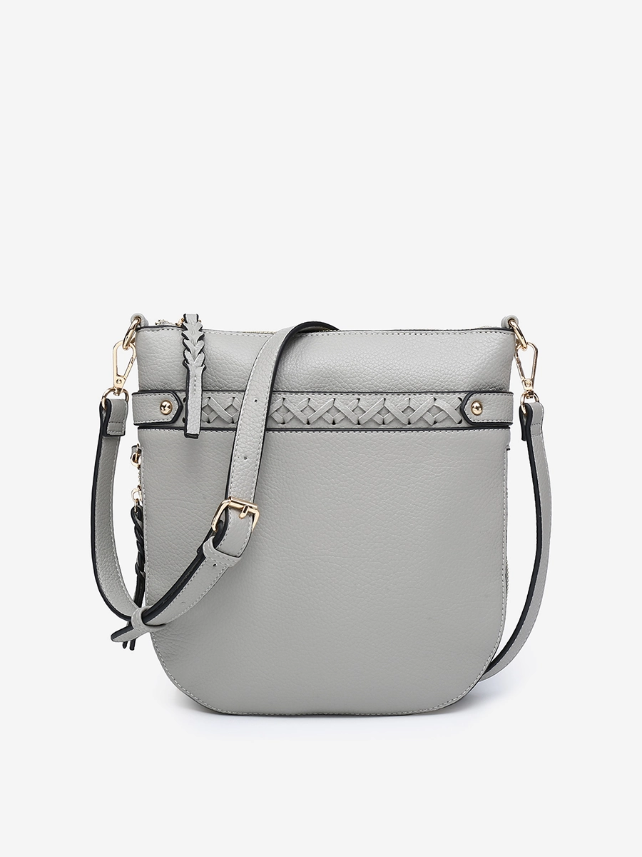 Luxury Vibe Esther Vegan Whipstitch Crossbody