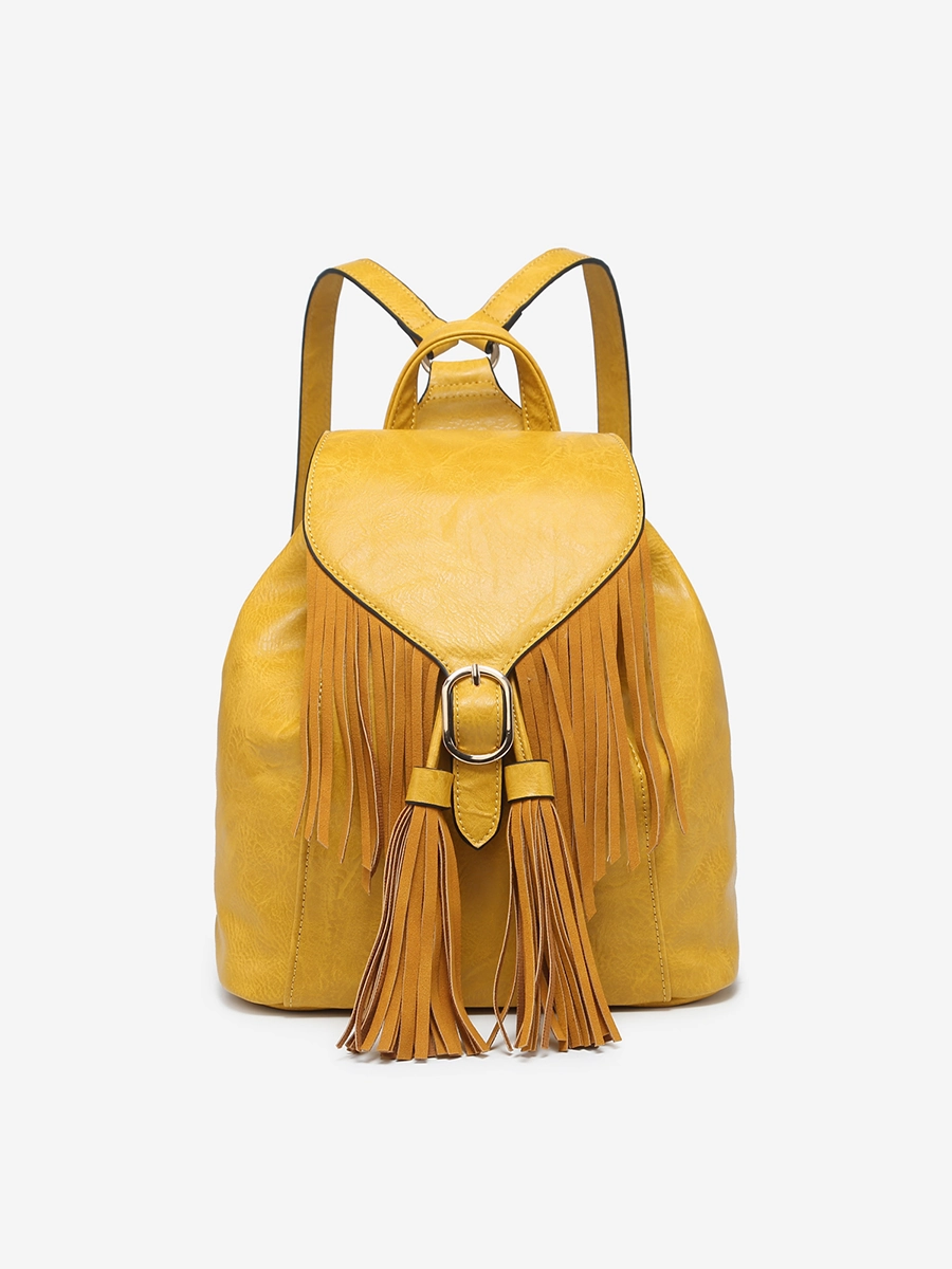 Evening Style Party Style Jewel Vegan Bucket Backpack