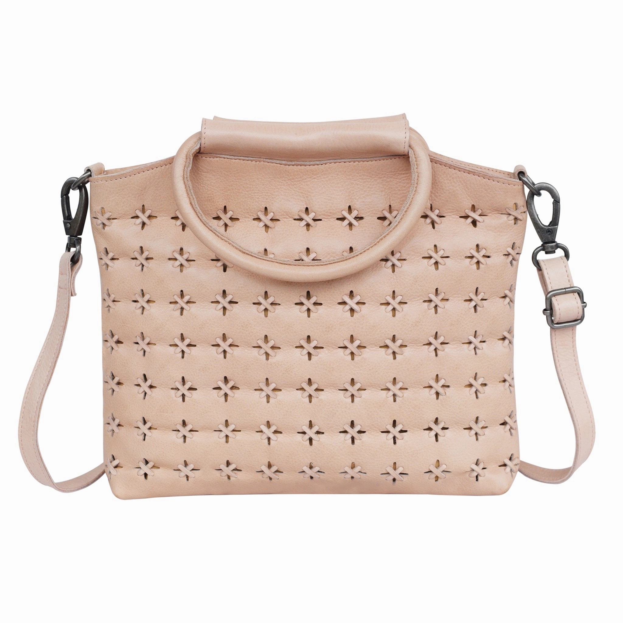 Starlight Leather Crossbody Bag Daily Carry Modern Adventure