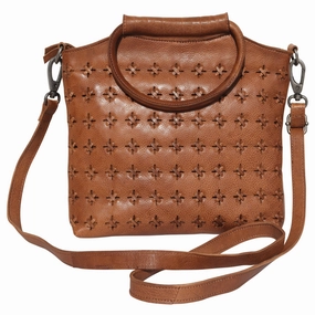 Starlight Leather Crossbody Bag Minimalist Function