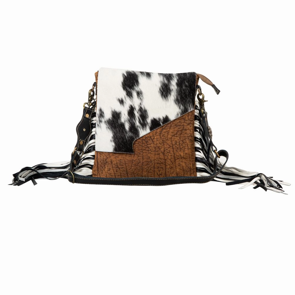 Flexible Design Modern Organizer Stratford Leather Fringe Concealed Carry Bag