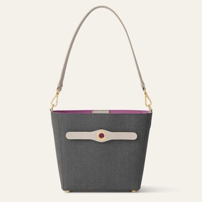 Light Carry Classic Appeal Mini S | Charcoal Porcelain with Gold hardware
