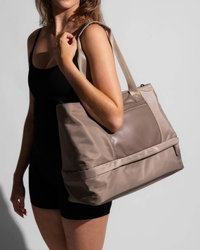 Louenhide Madden Nylon Convertible Tote Bag 7445N Black, Coffee Trendy Gear