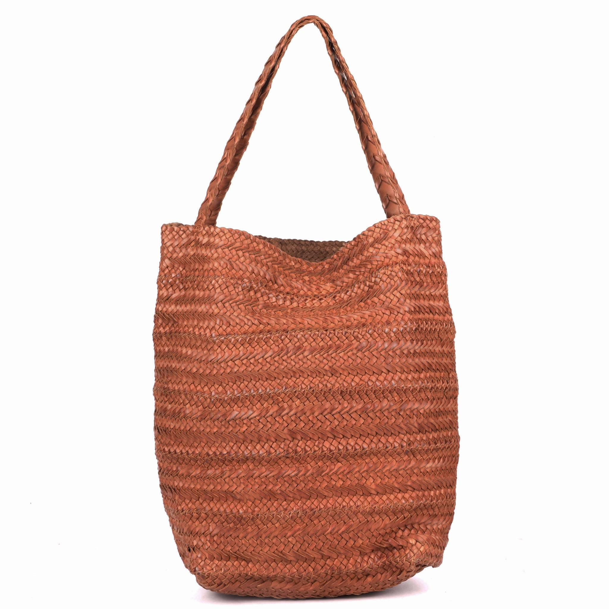 Outdoor Activity Compact Storage Studio Leather Tote Bag