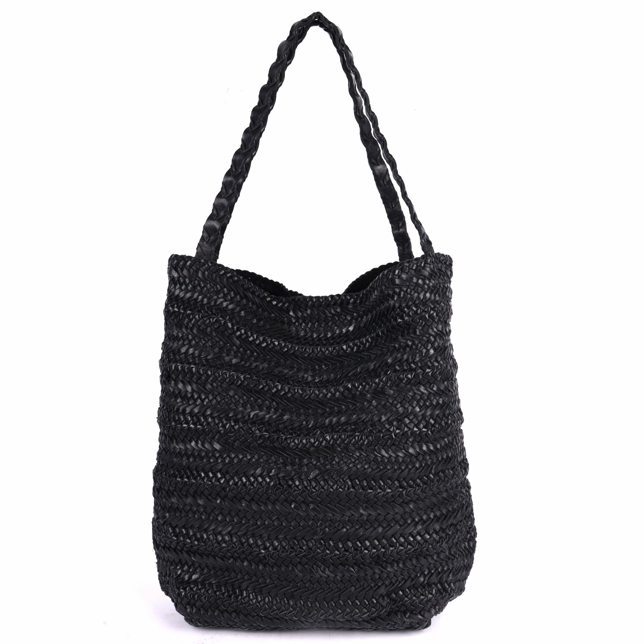 Studio Leather Tote Bag Outdoor Carry