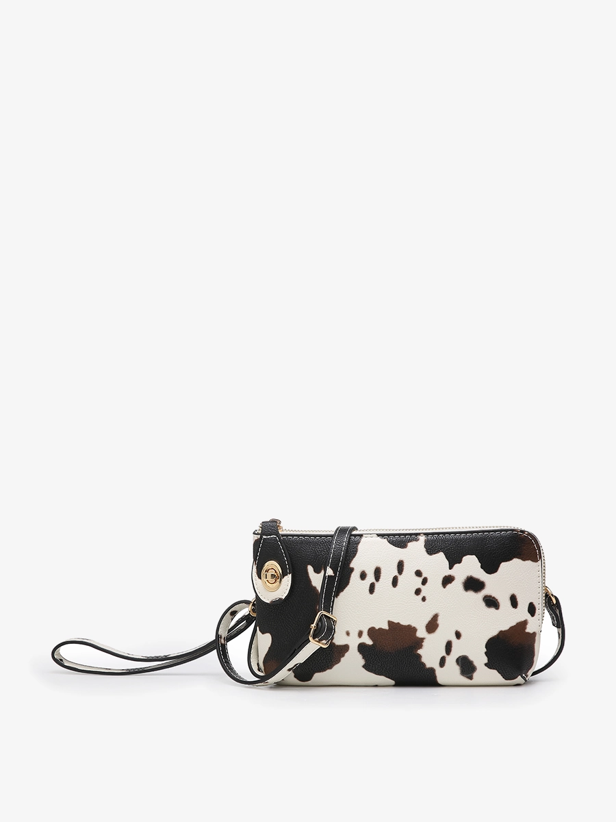 Kendall Vegan Cow Crossbody Red Carpet Ready Modern Craft