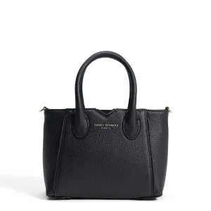 Stylish briefcase carrier Stylish Office Honor?? Cloe Mini black calfskin leather handbag