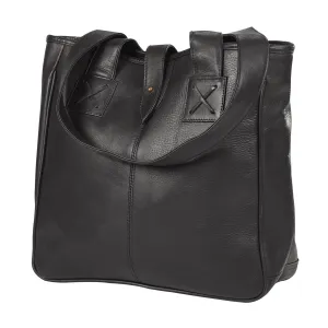 Leather Everyday Square Tote Effortless Organizer