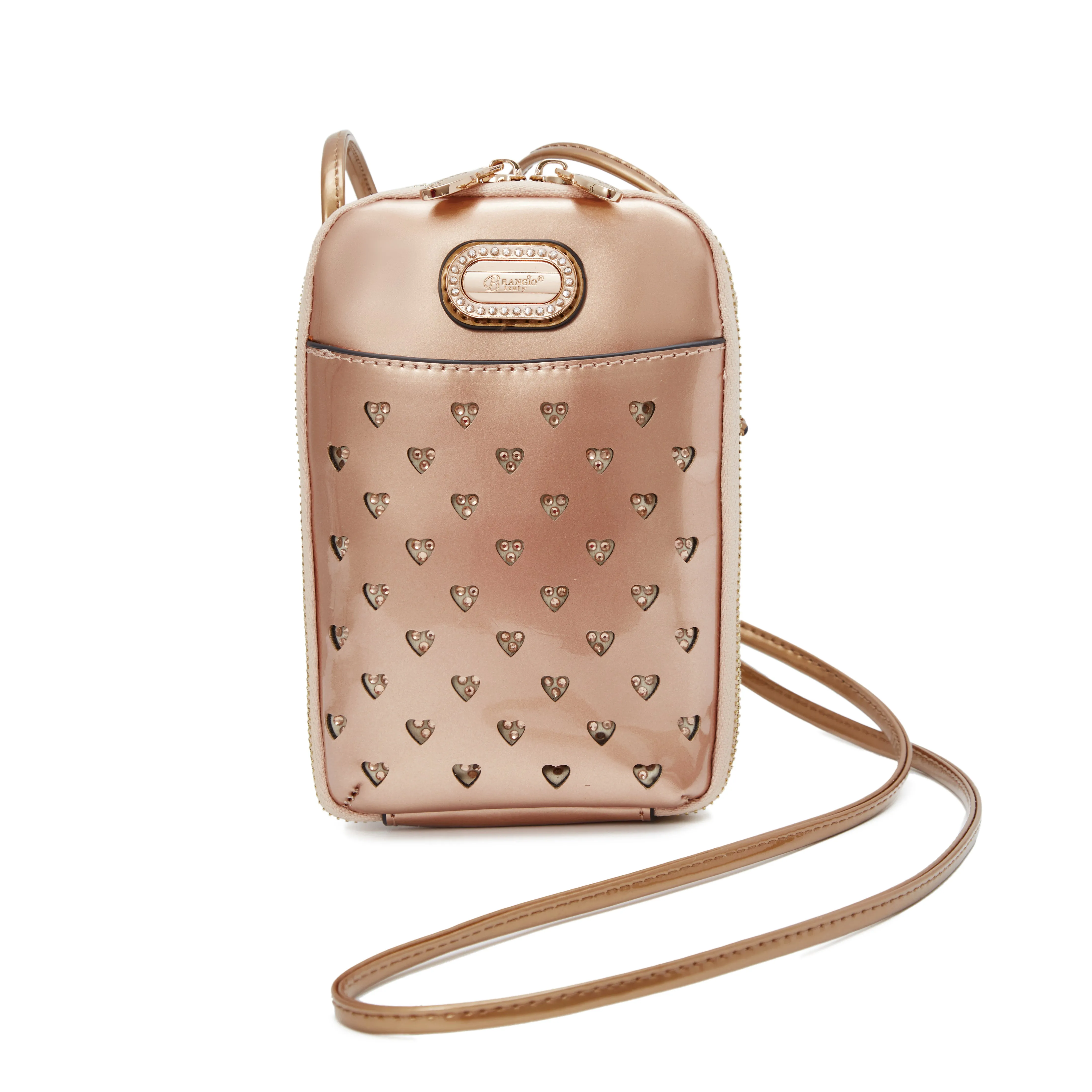 Urban Classic Brangio Luxe Heart Cutout Crossbody Bag