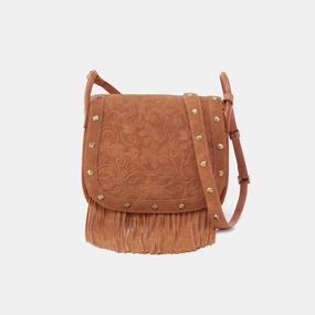 Kiva Large Crossbody in Suede Leather - Barley Outdoor Active Lifestyle