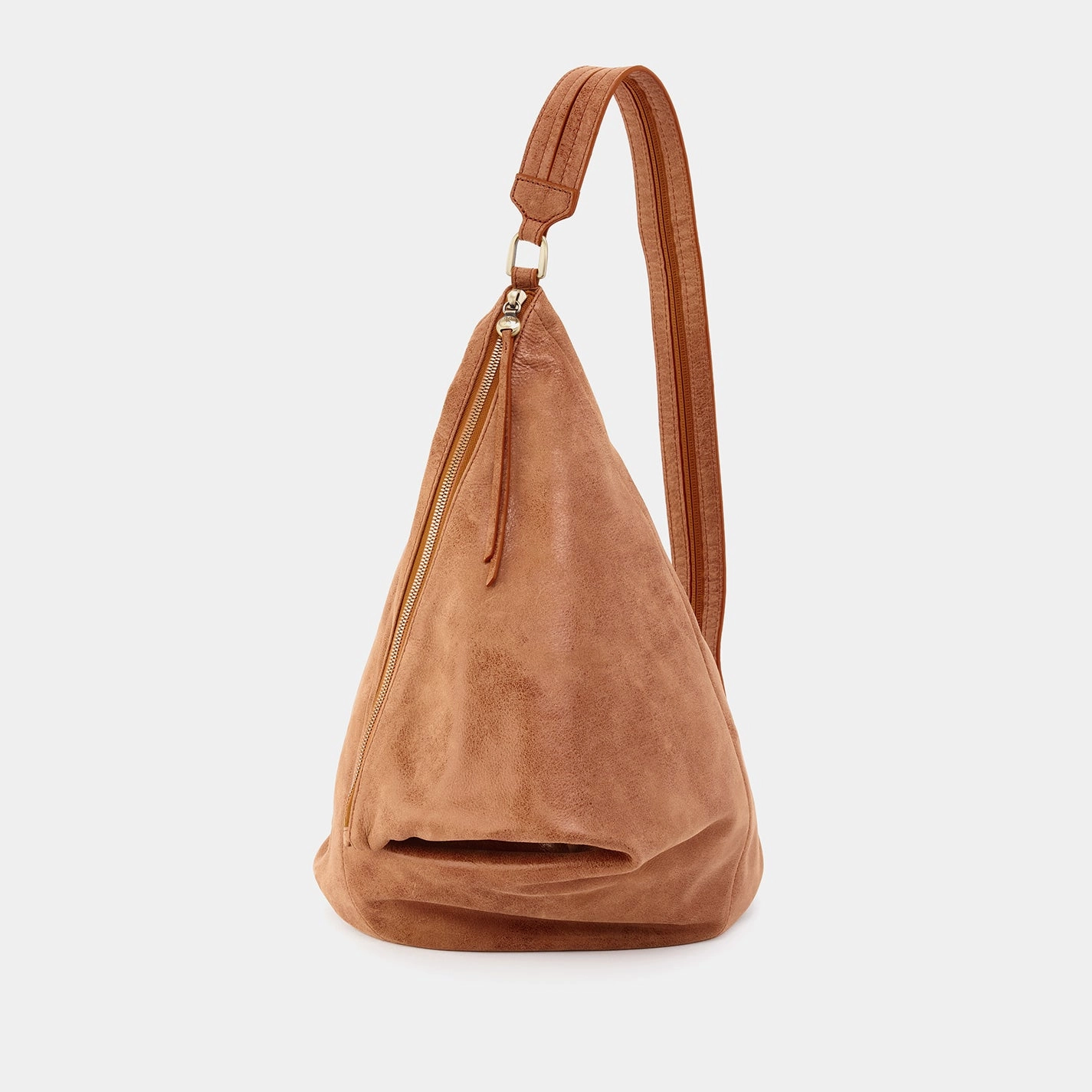 Street Utility Sway Convertible Sling In Buffed Leather - Whiskey