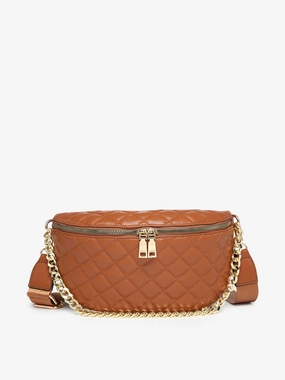 Sylvie Vegan Quilted Belt Bag Luxury Vibe Fine Detail
