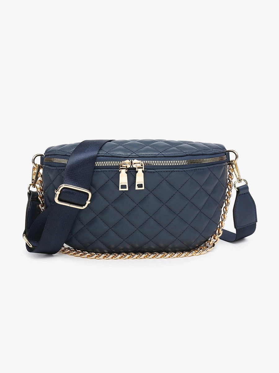 Sylvie Vegan Quilted Belt Bag Sophisticated Appeal Quality craftsmanship