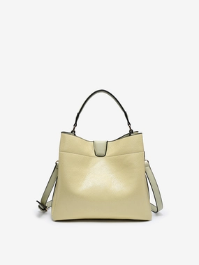 Minimal Design Tati Vegan Snake Satchel