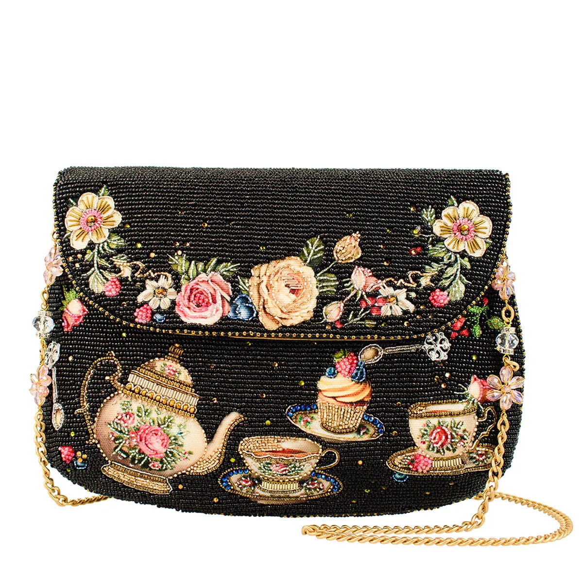 Outdoor Day Trip Tea Time Crossbody Handbag