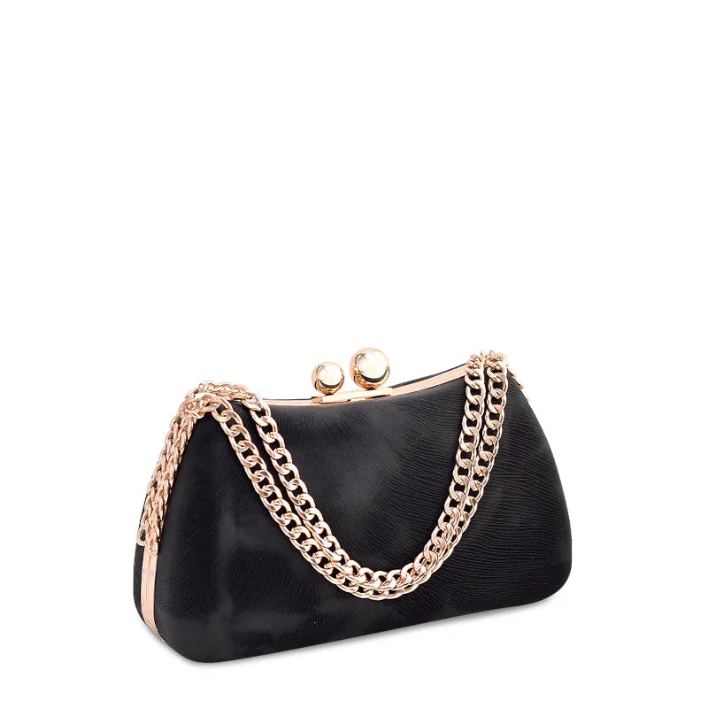 The Lucy Clutch Bag Glam Charm Modern Finish