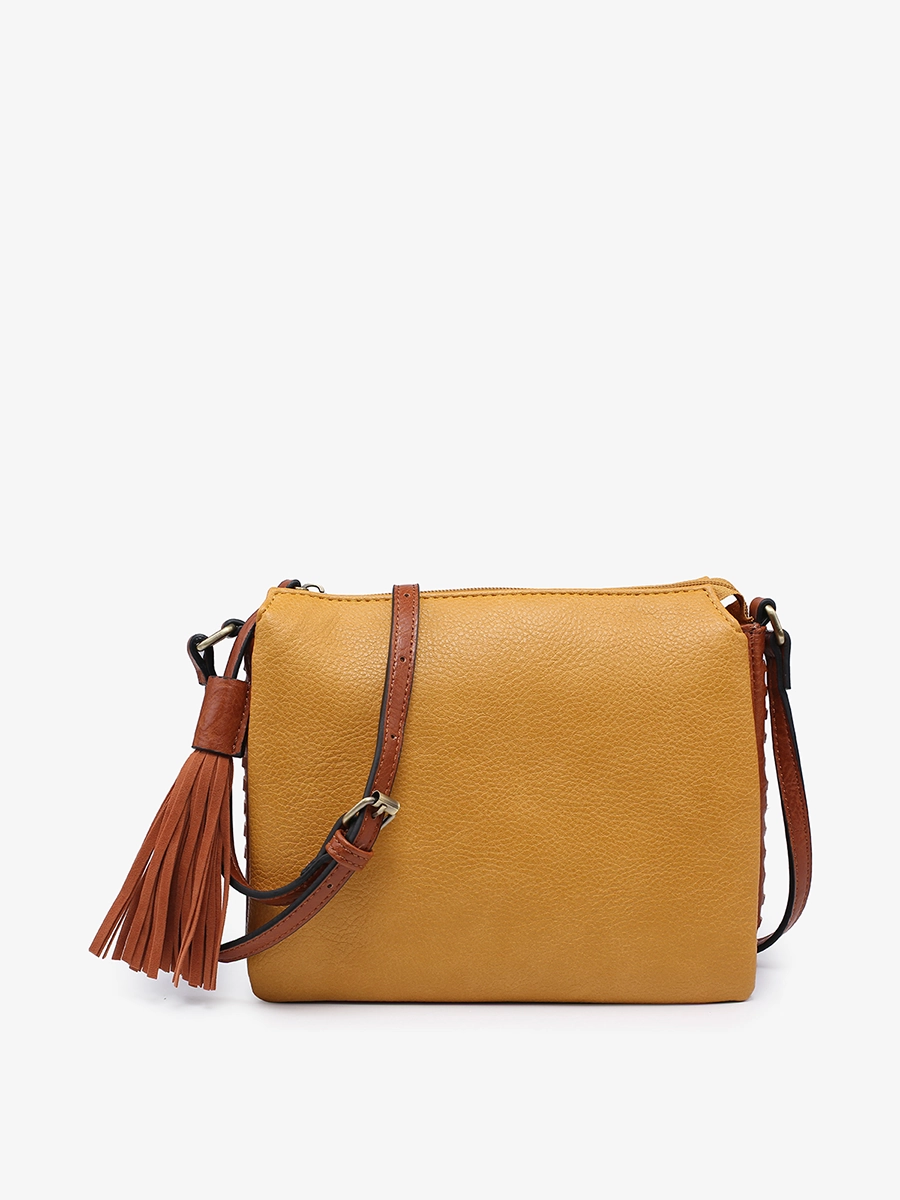 Sabrina Vegan Crossbody Simple Elegance Elegant Detail