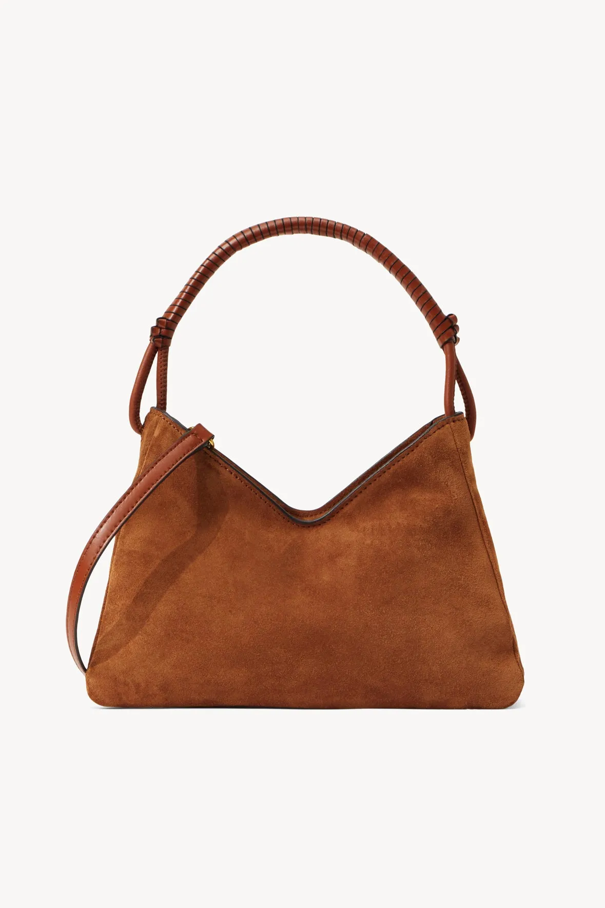 VALERIE SHOULDER BAG | TAN SUEDE Pebbled Texture Elegant Choice