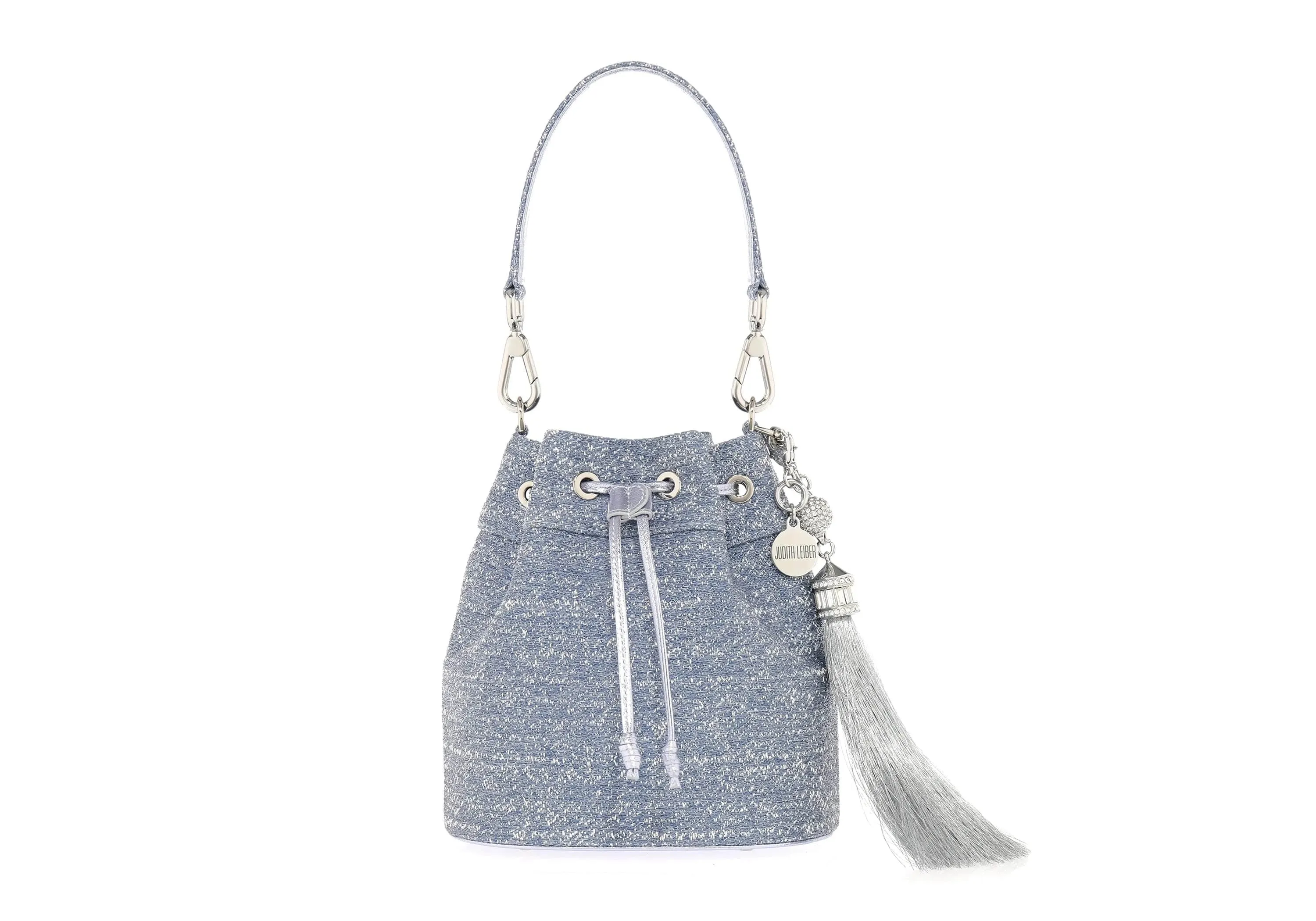 Stylish city purse Piper Sparkle Denim Sky Blue