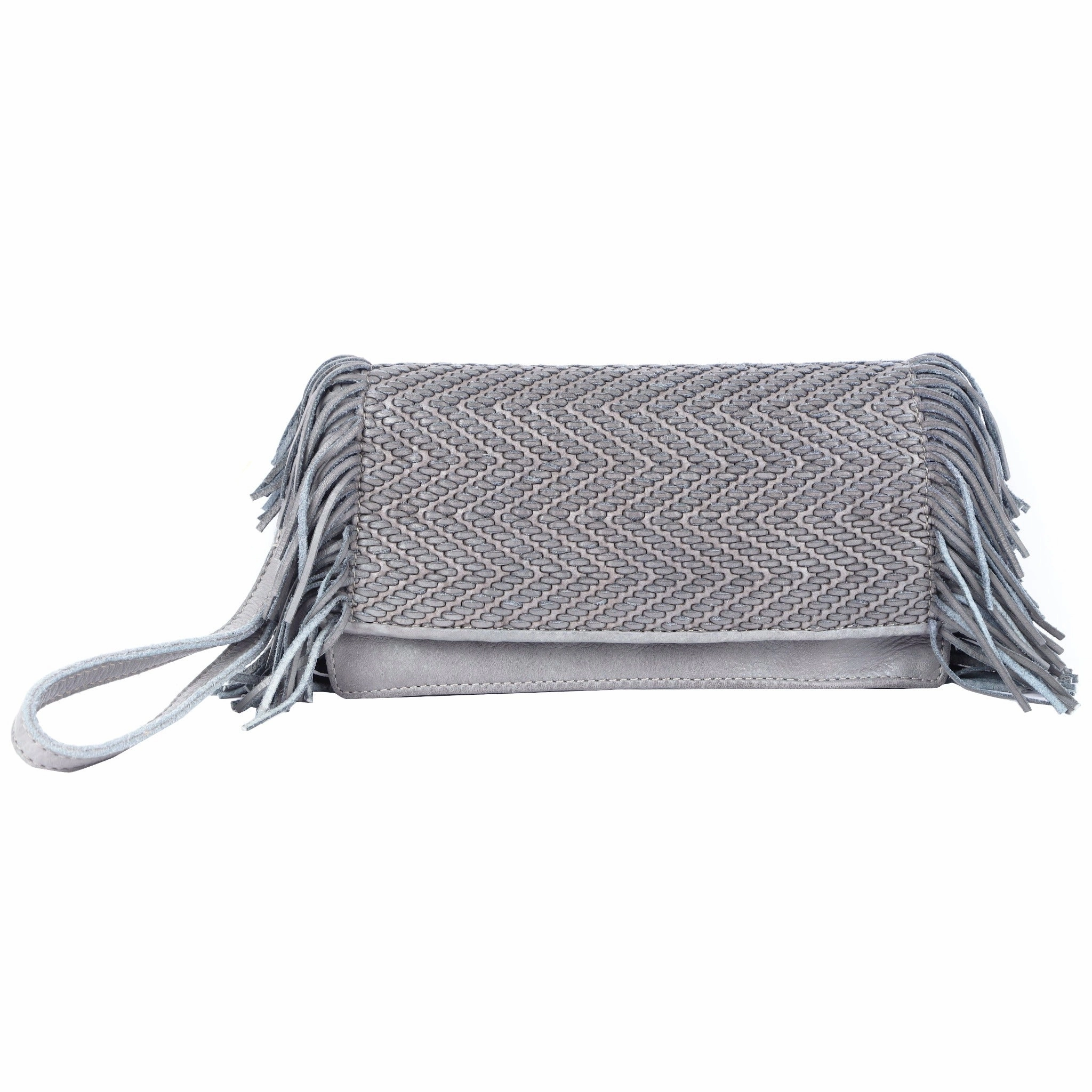 Lightweight Material Compact Solution Glory Leather Clutch