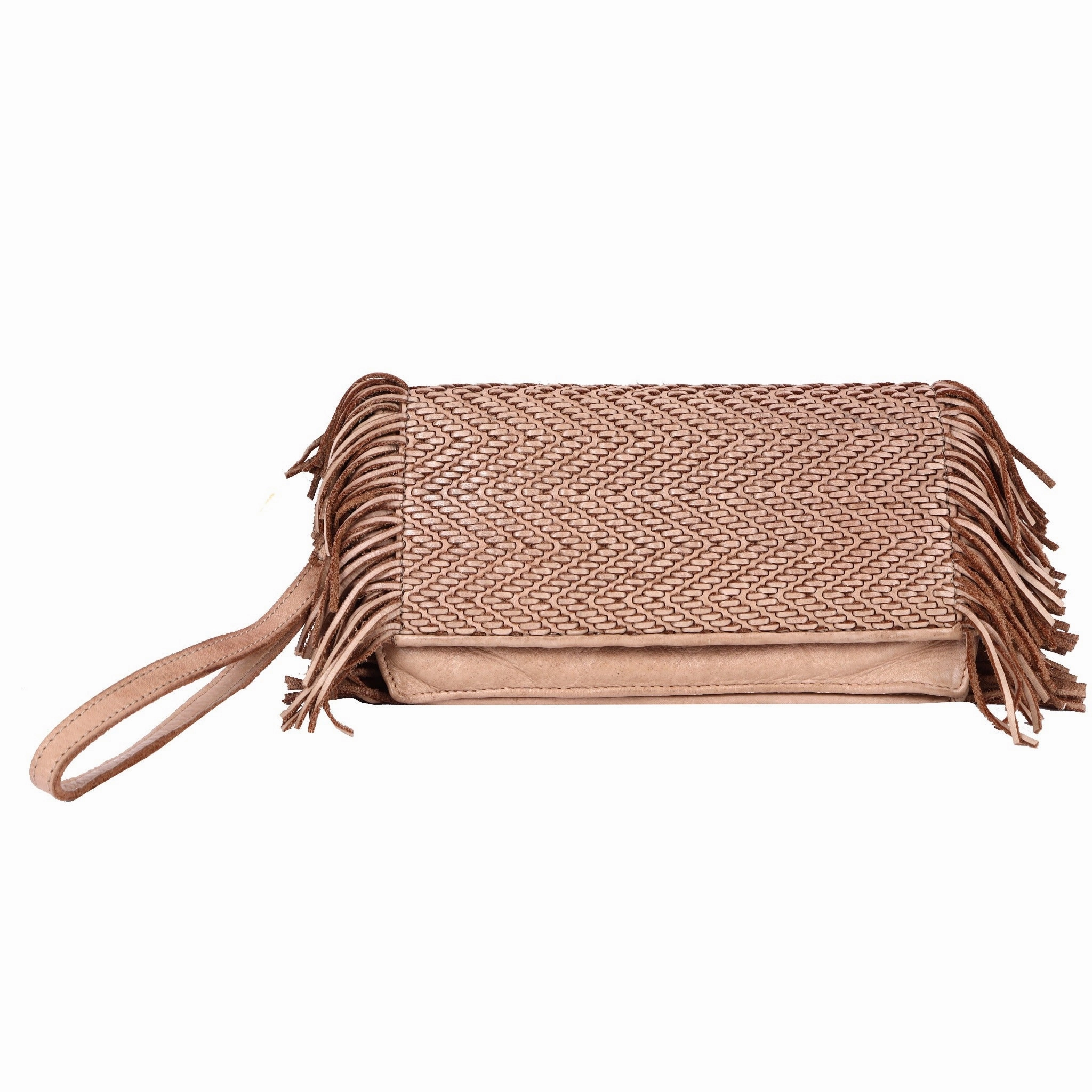 Flexible Design Glory Leather Clutch