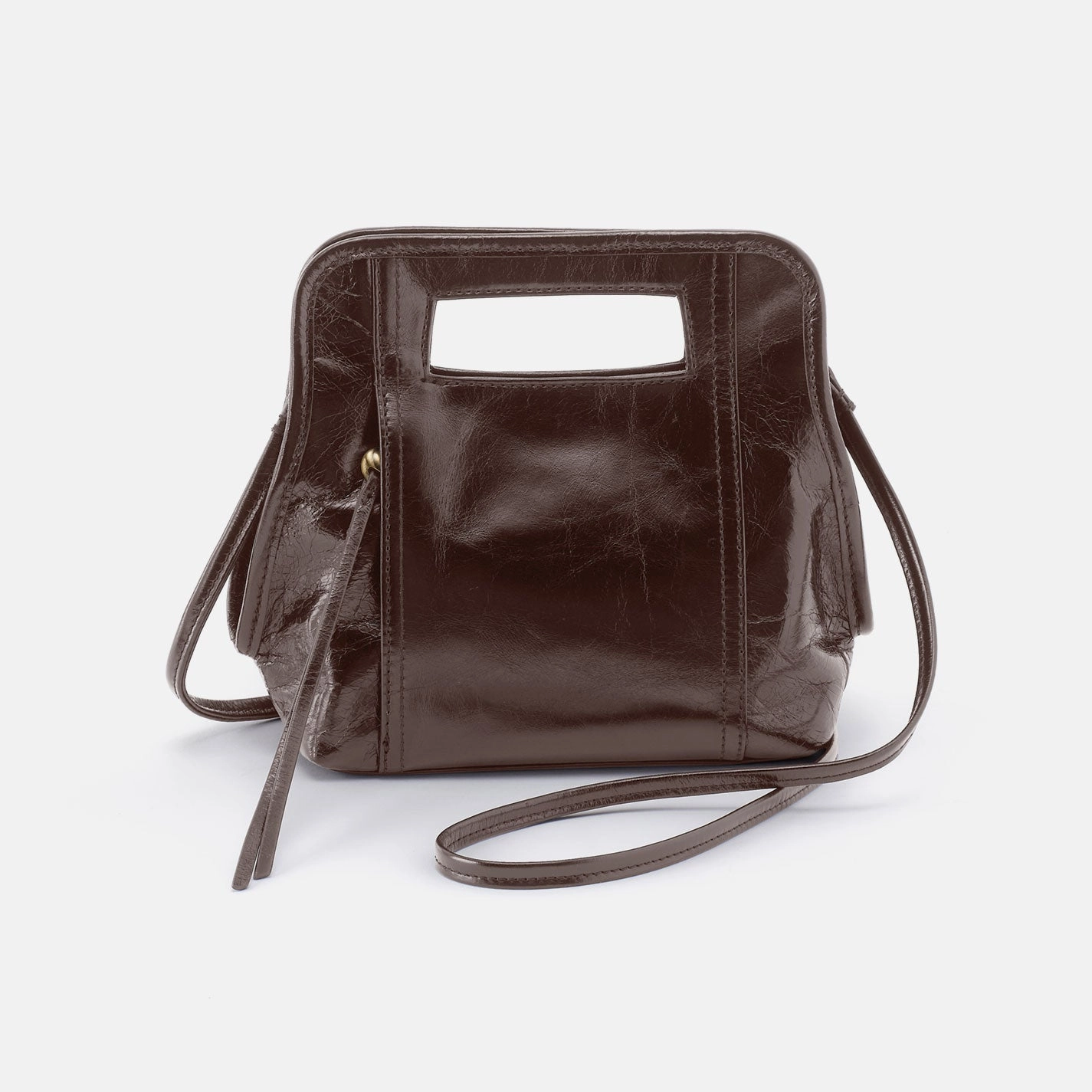Ace Crossbody in Polished Leather - Hearthstone Durable Organizer Minimal Utility