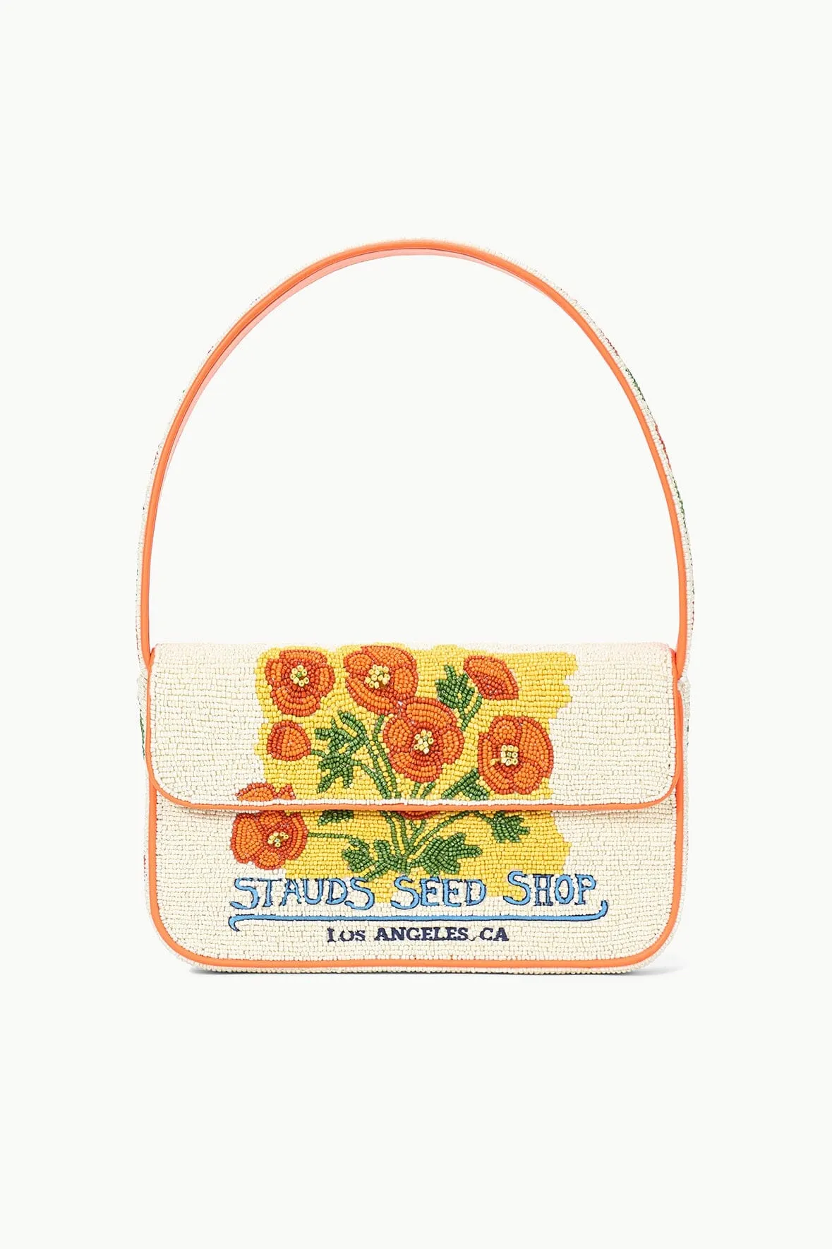 TOMMY BEADED BAG | CALIFORNIA POPPY Stylish Function