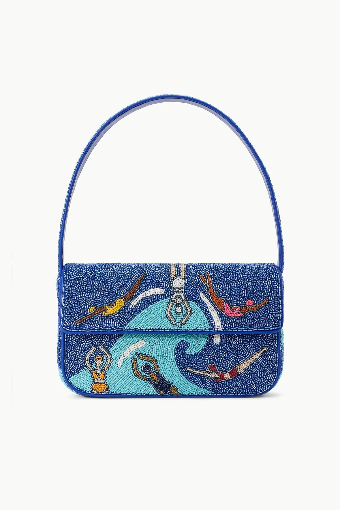 Eco-Friendly Fabric Trendy Piece TOMMY BEADED BAG | SWIMMERS