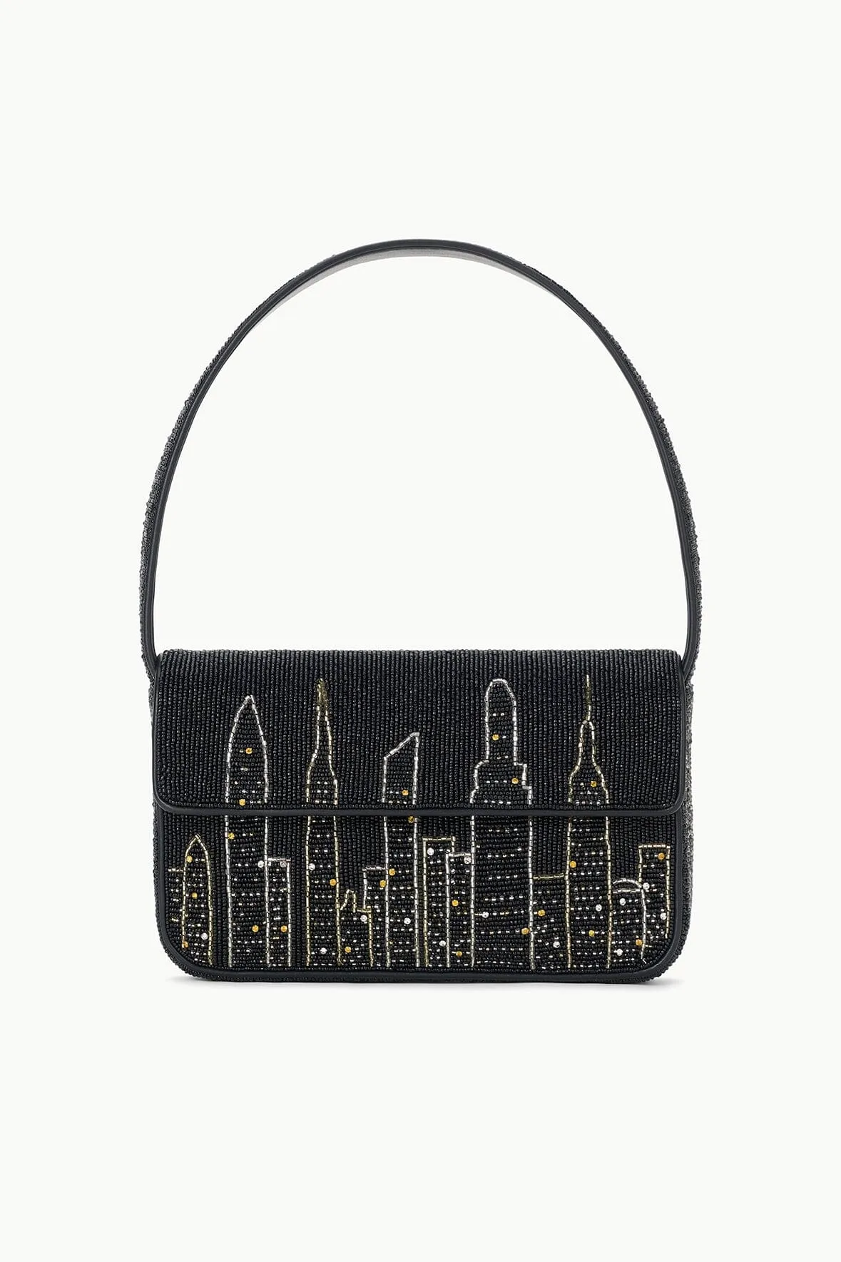 TOMMY BEADED BAG | NYC SKYLINE Compact Carry Effortless Look