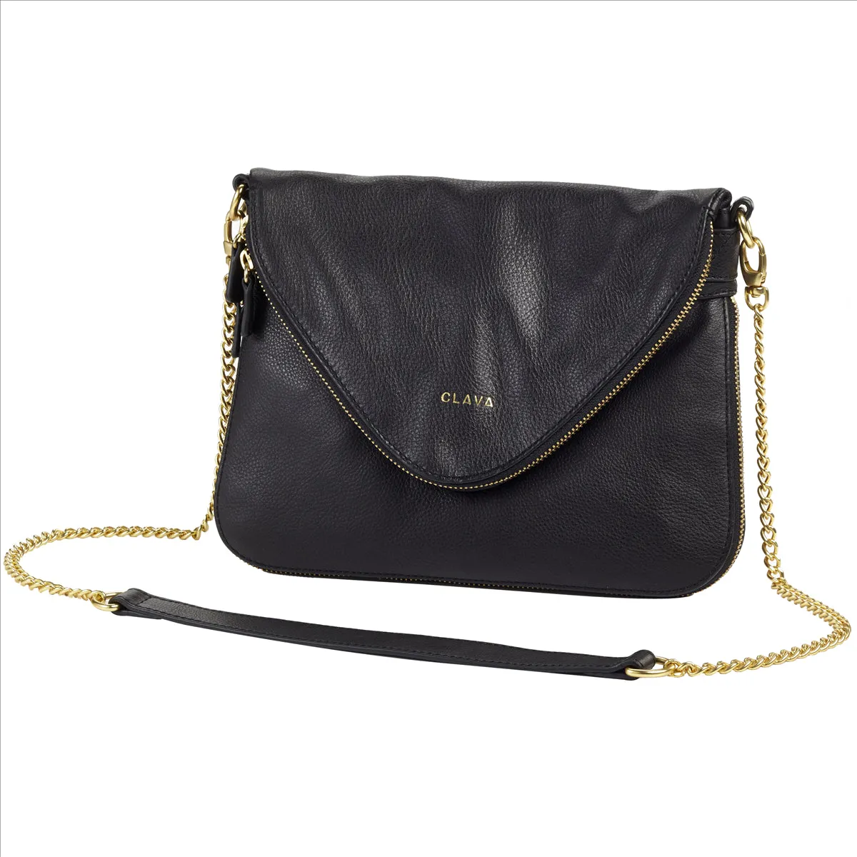 Modern Leather Chain Crossbody Smart Organizer Comfort Utility