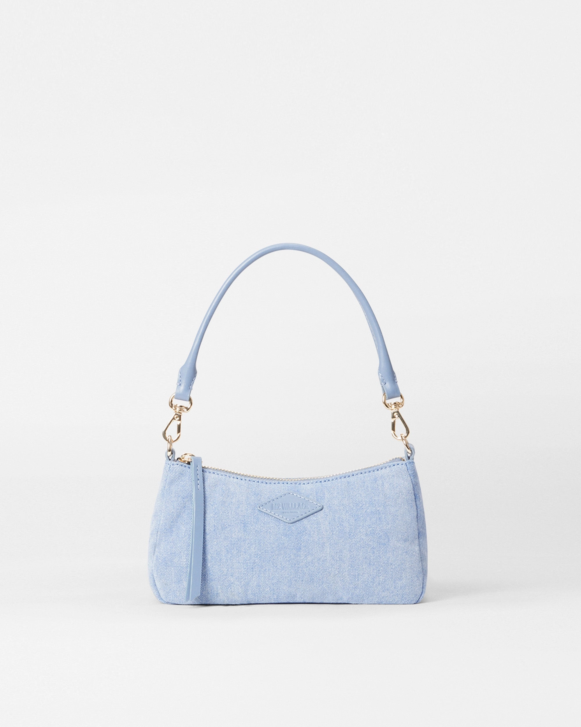 True Light Denim Mini Chelsea Shoulder Refined Fashion