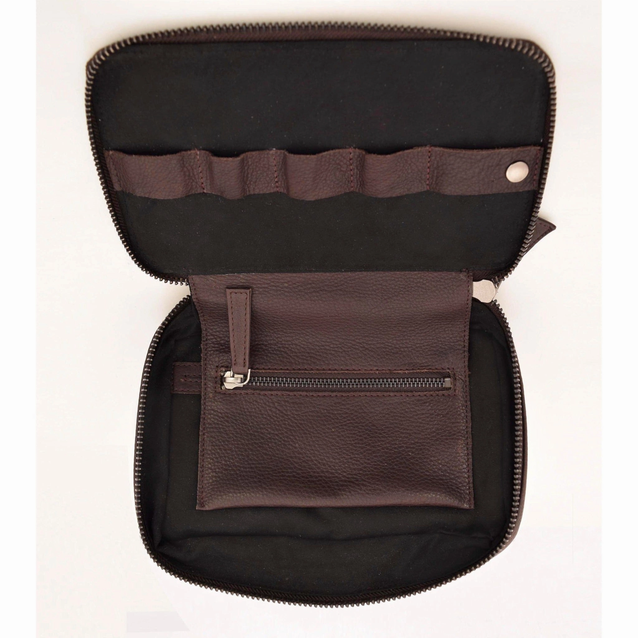 Leather Tech Travel Kit- Md Casual Everyday Work Routine