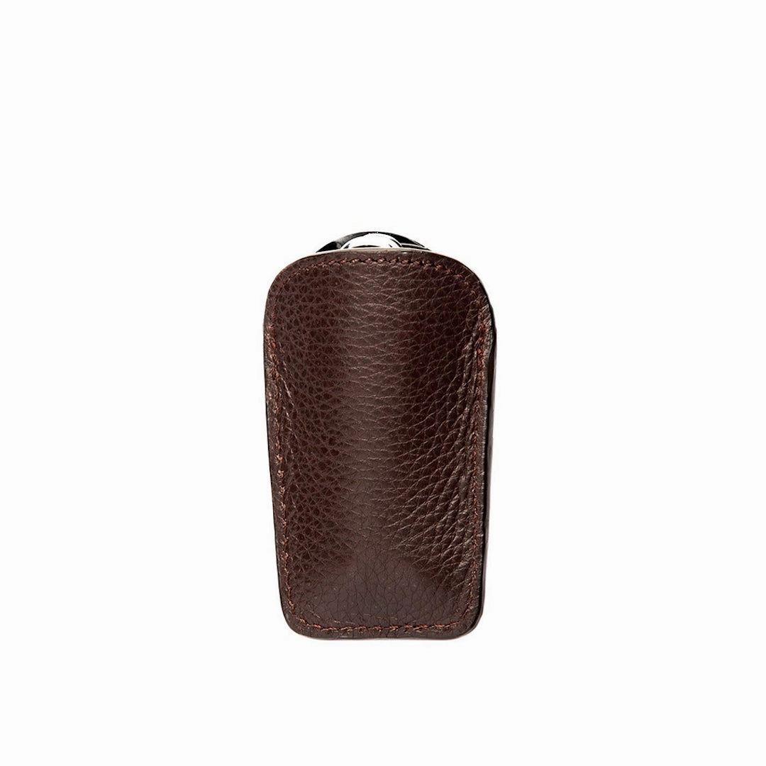 Portable Solution Compact Everyday Travel Shoe Horn - Brown Leather