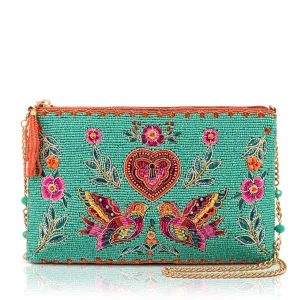 Two In Love Mini Crossbody Handbag Stylish Evening Compact Comfort