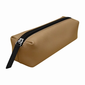 Two Tone Pencil Case Effortless Travel Elegant Durability