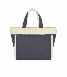 Two-Way Denim Tote Customizable Tote Eco Option